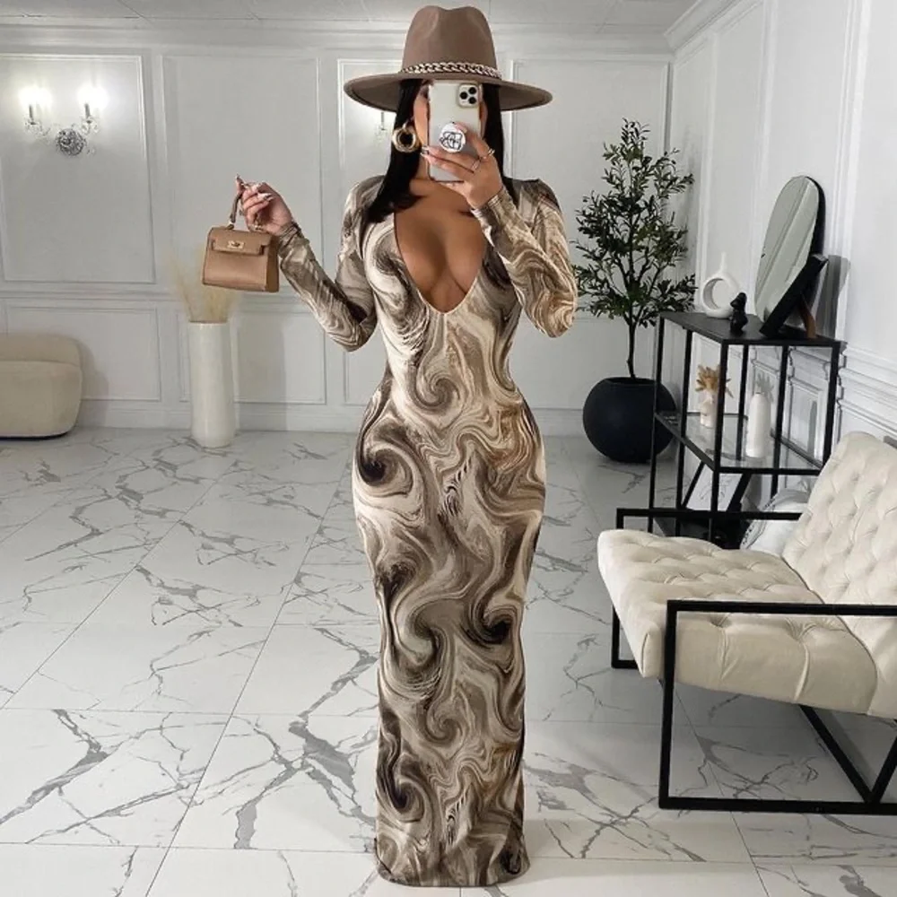 💕😍❤️MAKE AN OFFER! SWIRL MY CARAMEL DRESS😍💕 - Picture 1 of 2